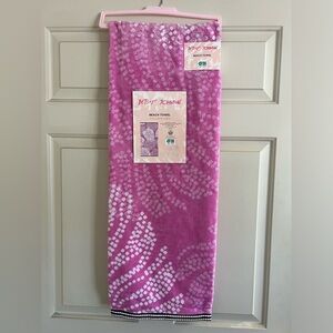 Besty Johnson Beach Towel Size 36INx68IN